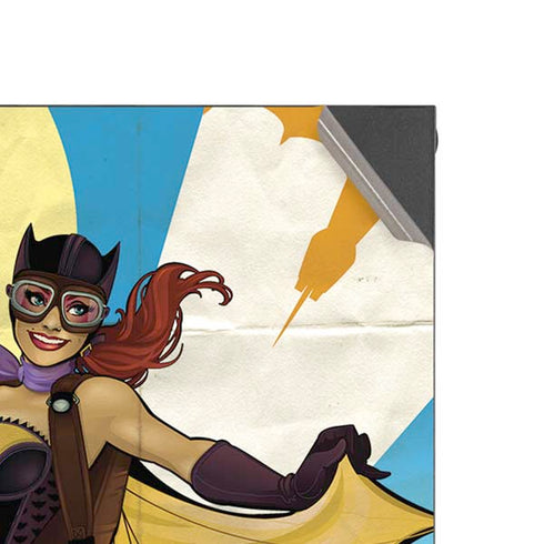 DC Comics Bombshells Batgirl- Fly Gotham City Airlines XBox Series X Digital Edition Console Skin